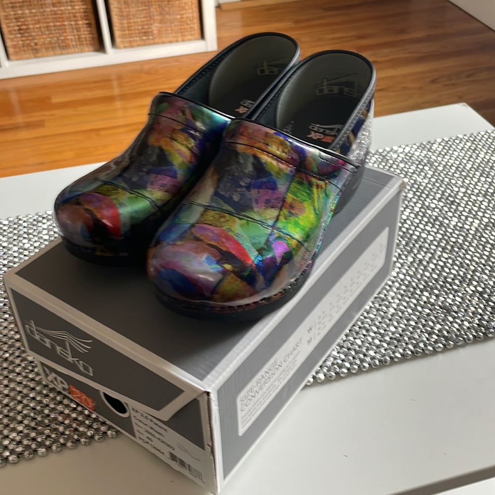 Dansko clogs multi color size 40